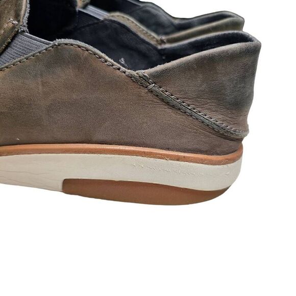 Olukai Mens Leather slip On shoes Size 9.5 - Picture 6 of 13